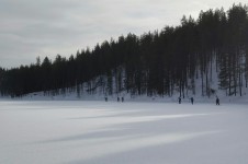 Esquí en Hossa - Día 1 - Lago Öllöri